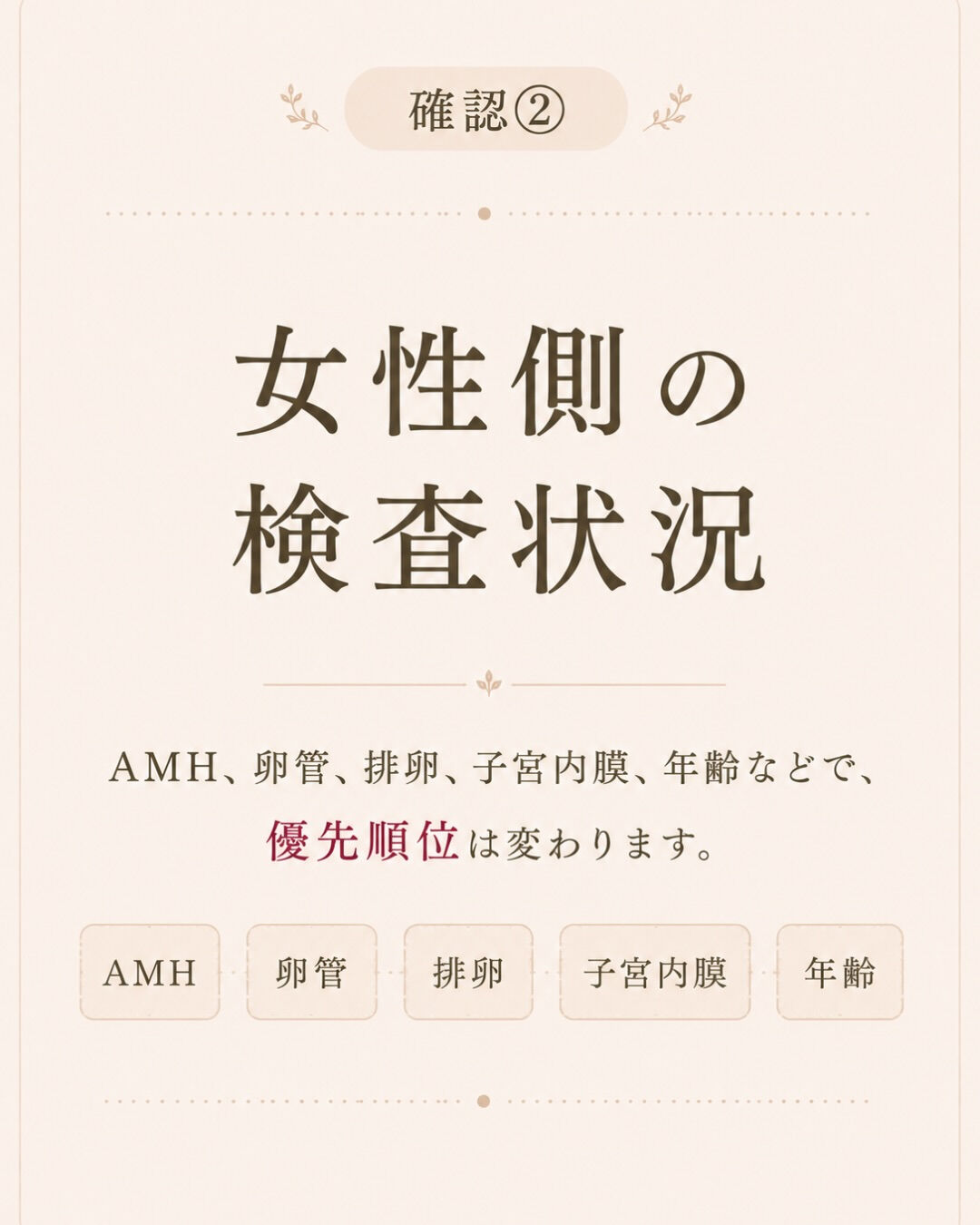 人工授精を挟むか、体外受精へ進むか