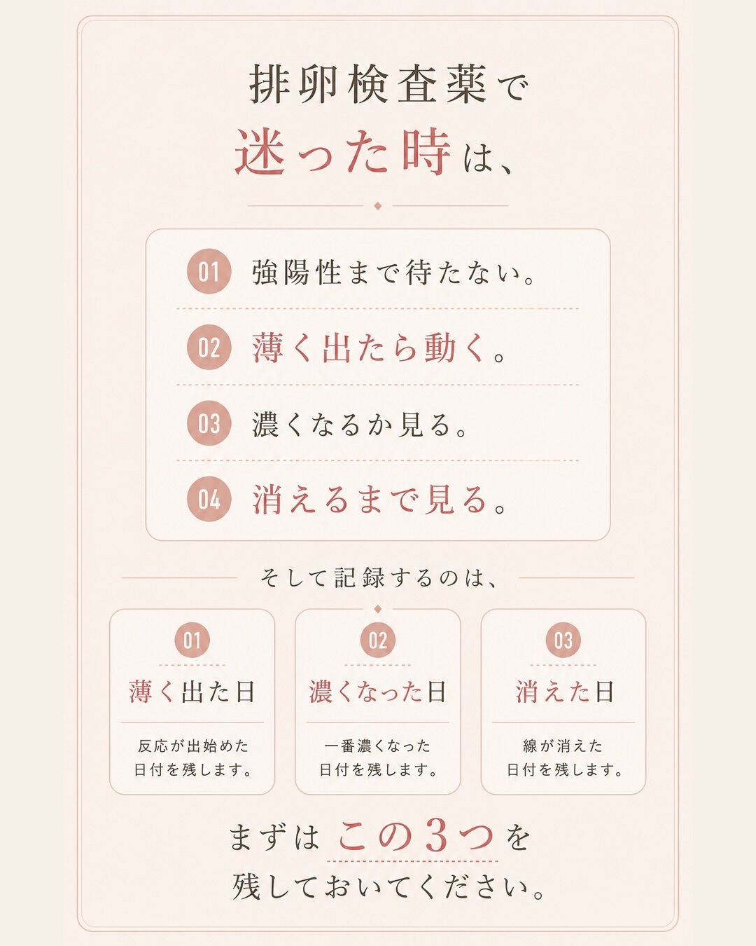 排卵検査薬、