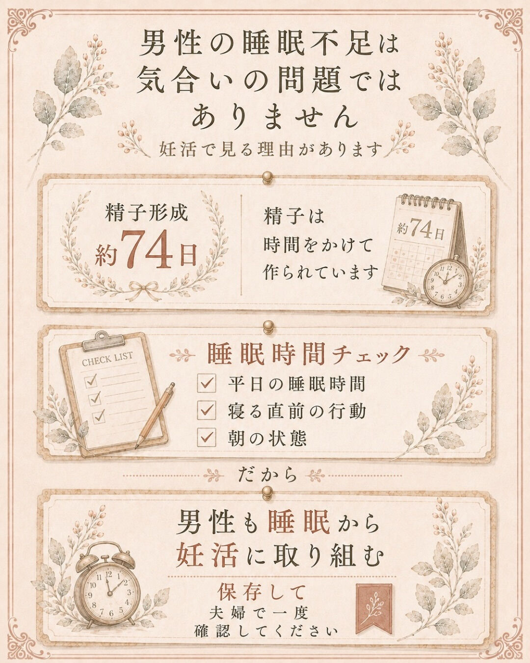 男性の睡眠不足は、精液検査のどこに出るのか