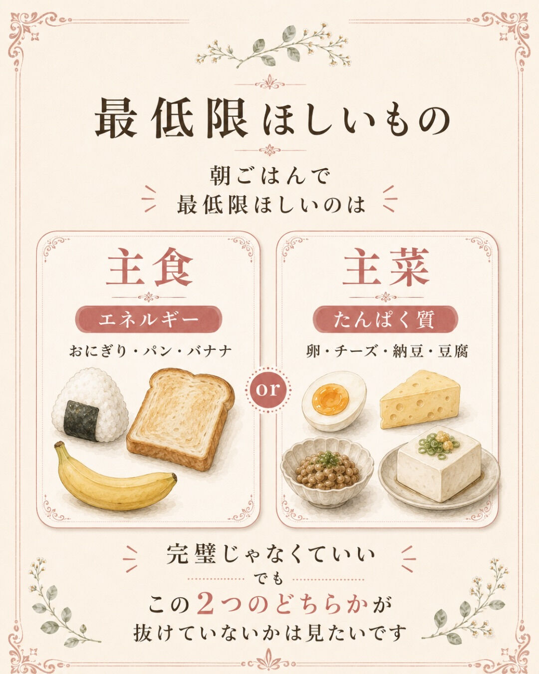 妊活中、朝ごはんって何食べてますか？