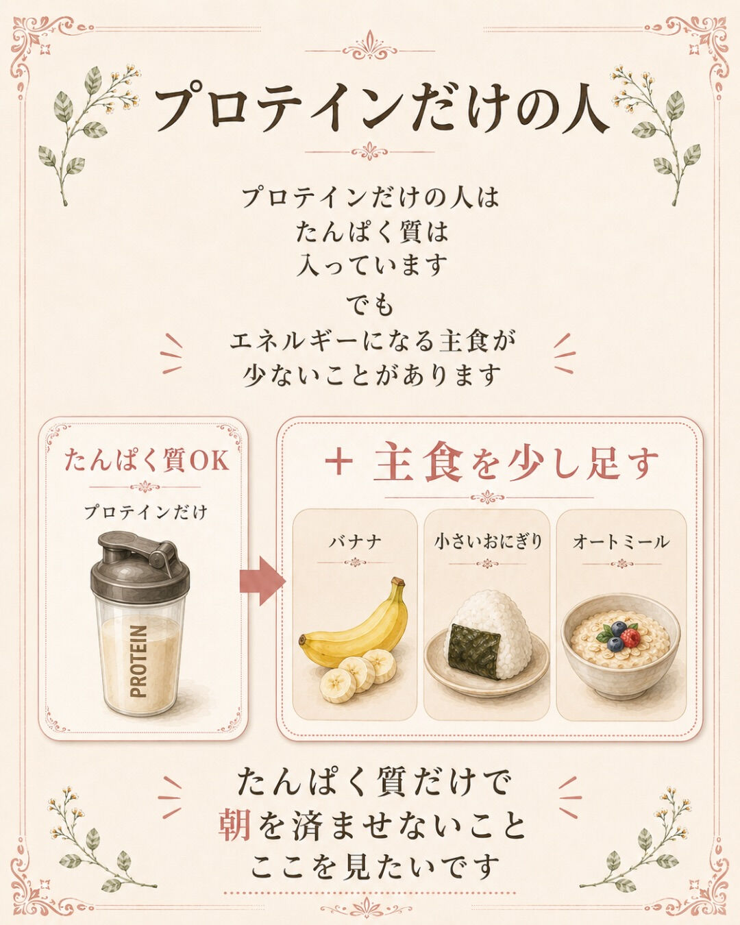 妊活中、朝ごはんって何食べてますか？