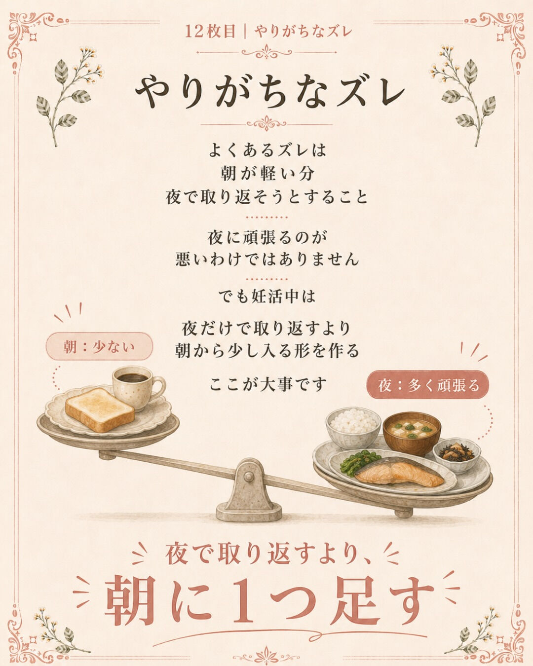 妊活中、朝ごはんって何食べてますか？