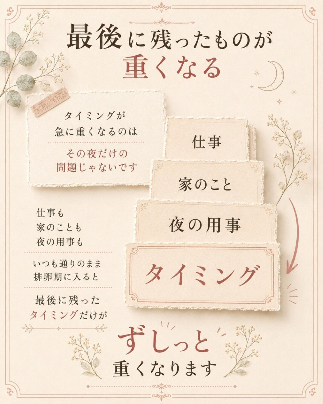 排卵期になると、