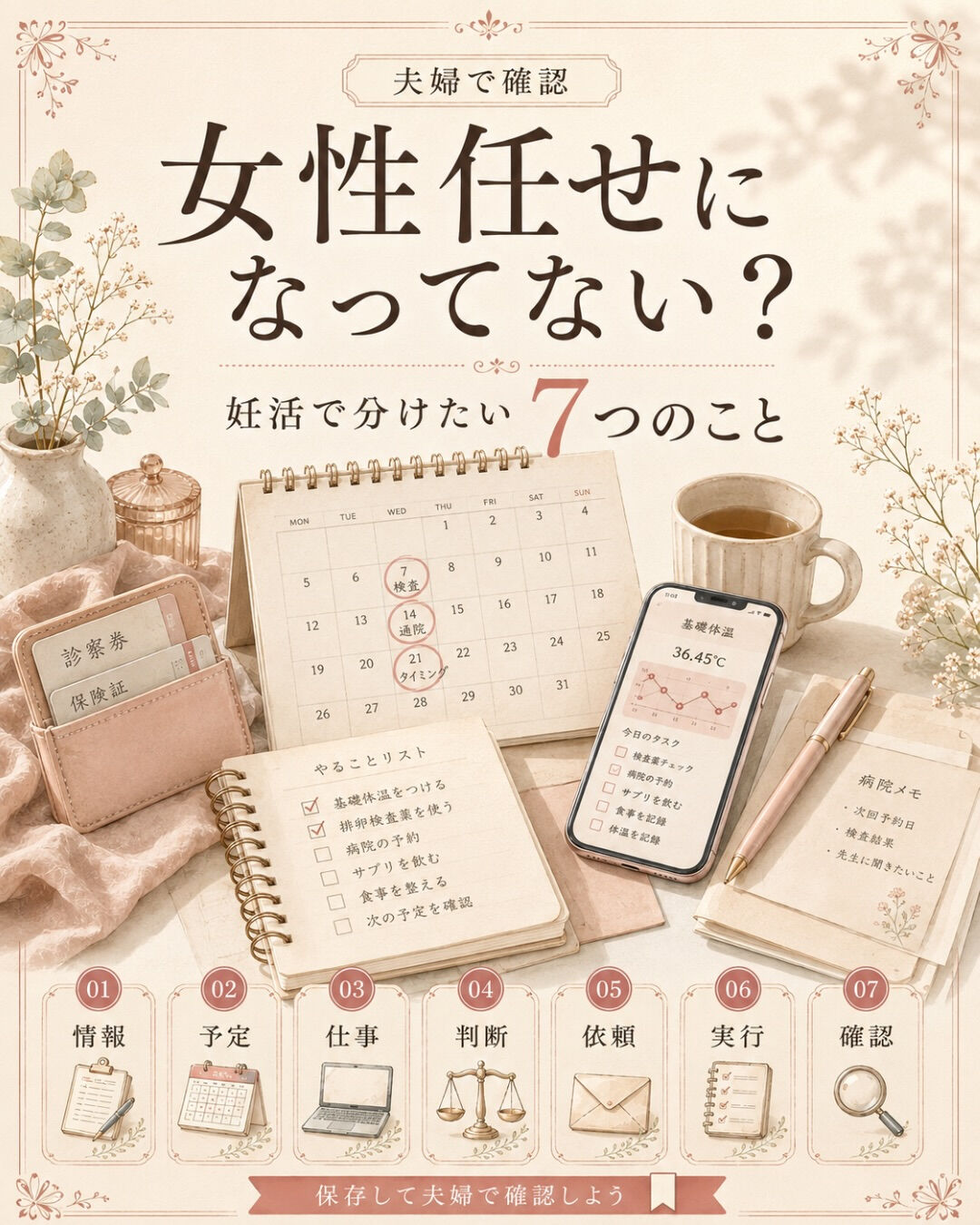 「夫婦で妊活してる？」