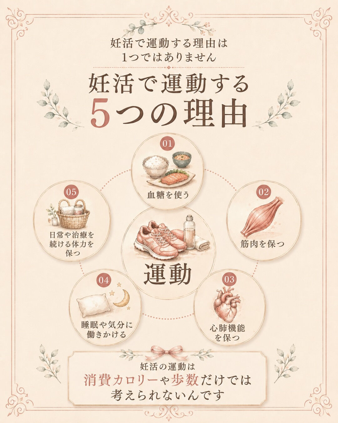 「妊活には運動が大事」