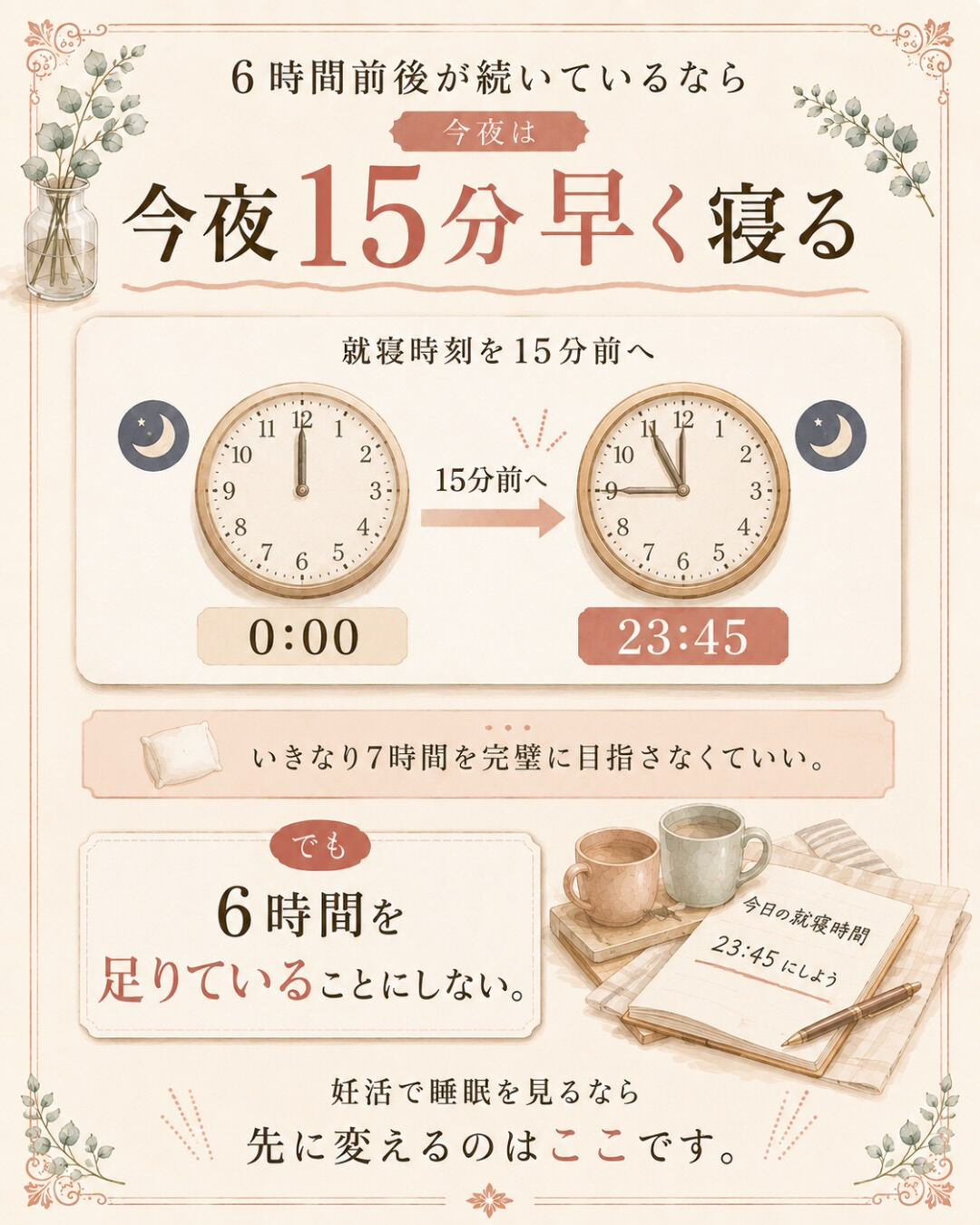 妊活中、