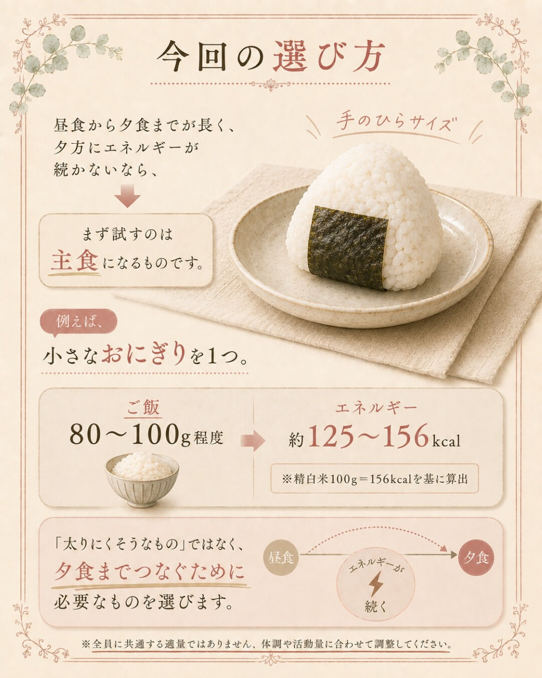 夕方になると、 甘いものが欲しくなる