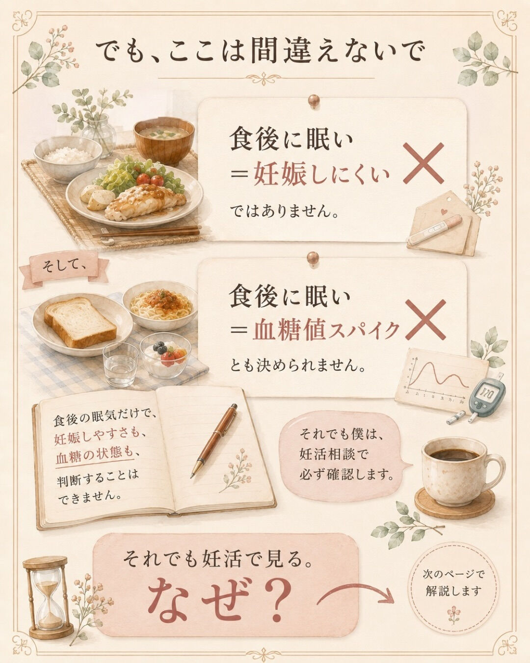妊活中、食後の眠気はありますか？