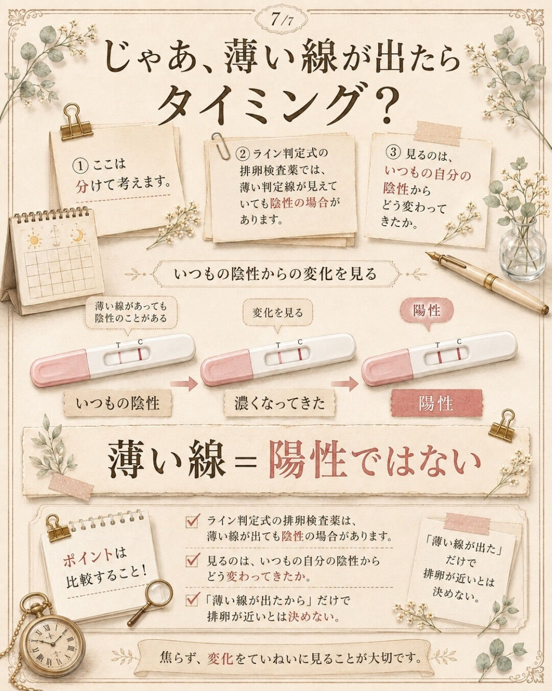 排卵検査薬、