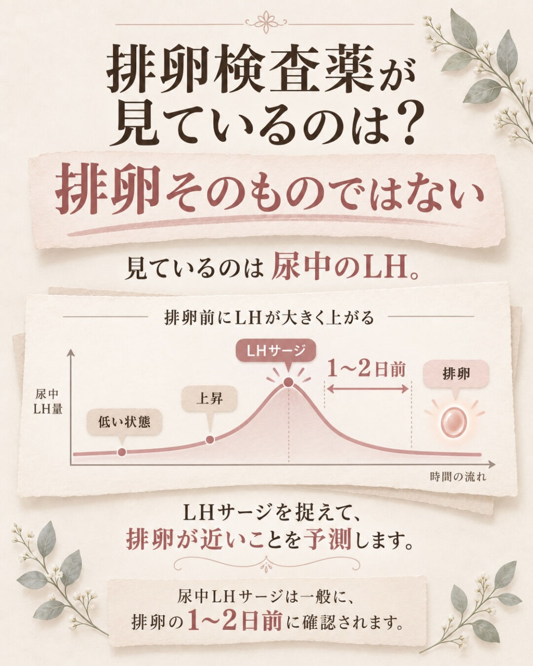排卵検査薬が毎周期わかりにくいなら、