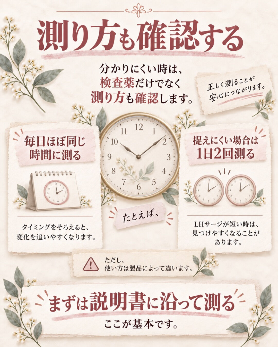 排卵検査薬が毎周期わかりにくいなら、