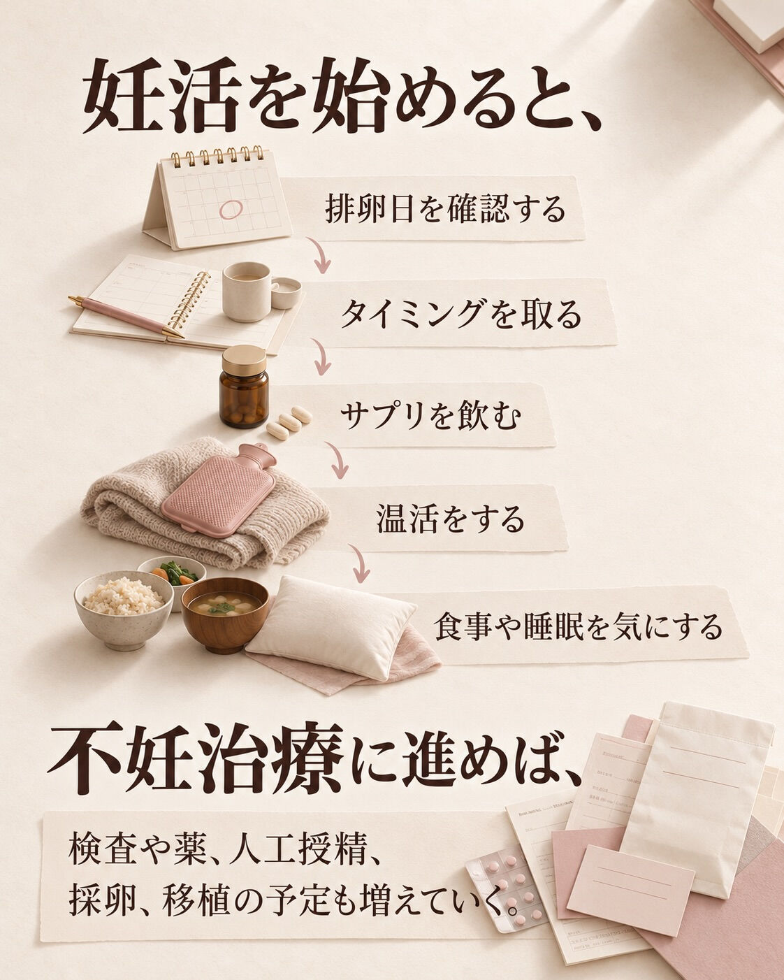 「妊活のために」と増やしたこと、