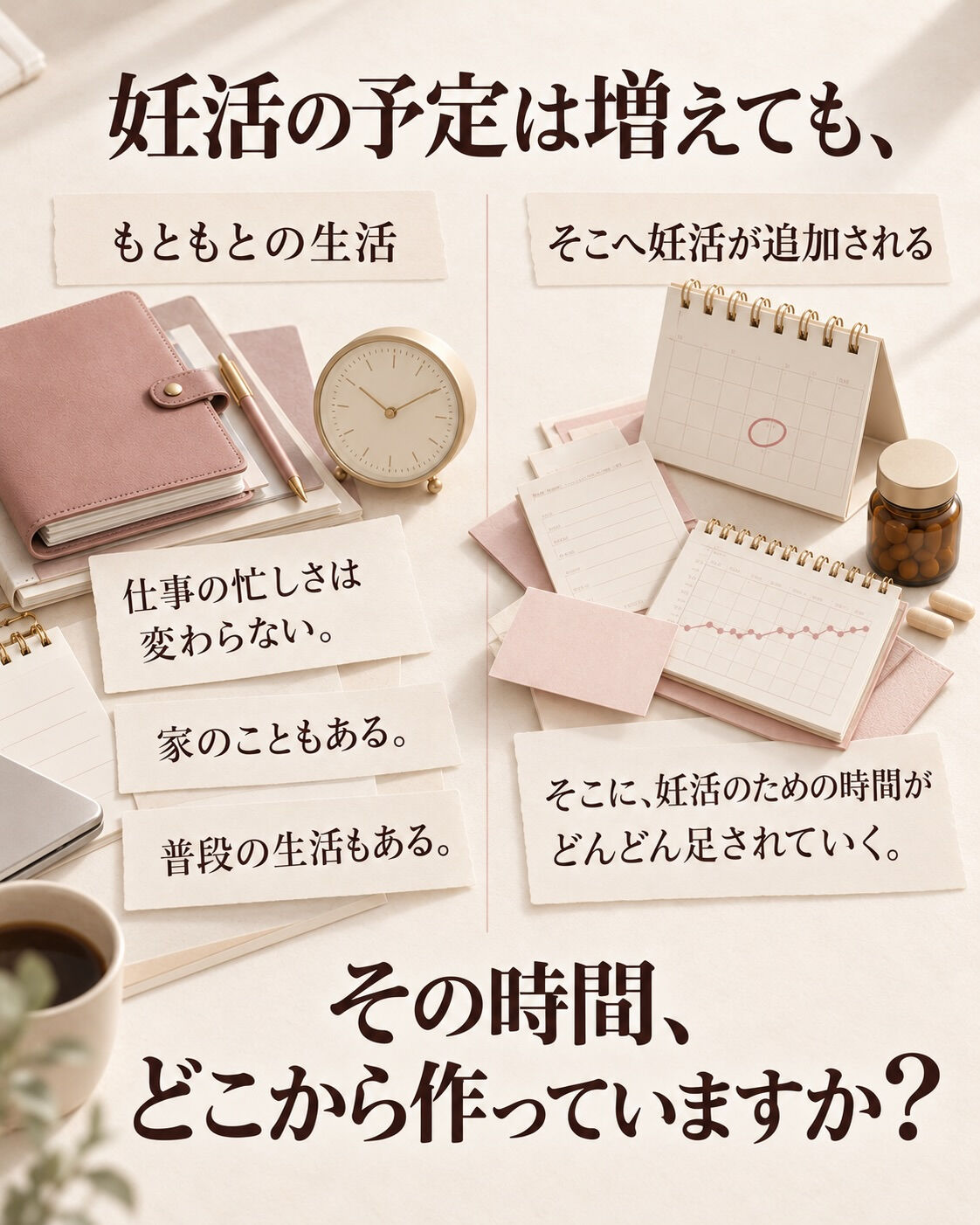 「妊活のために」と増やしたこと、
